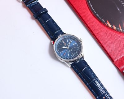 Breitling 35*9.9MM Stainless Steel SW200-01/2824 Movement Blue Lady Watch